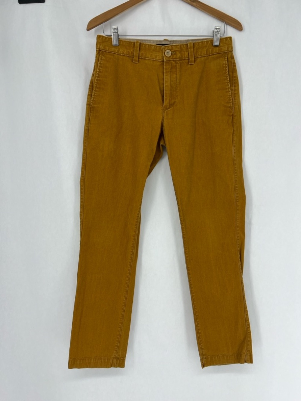 Men's Casual Chino Pants in Mustard -Aiden (30x30)